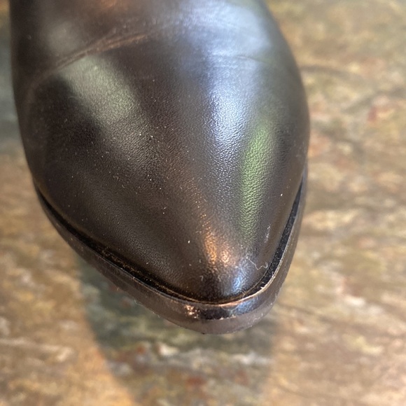 Paige Kenna Black Leather Ankle Boot Size 7 EUC - Picture 8 of 14